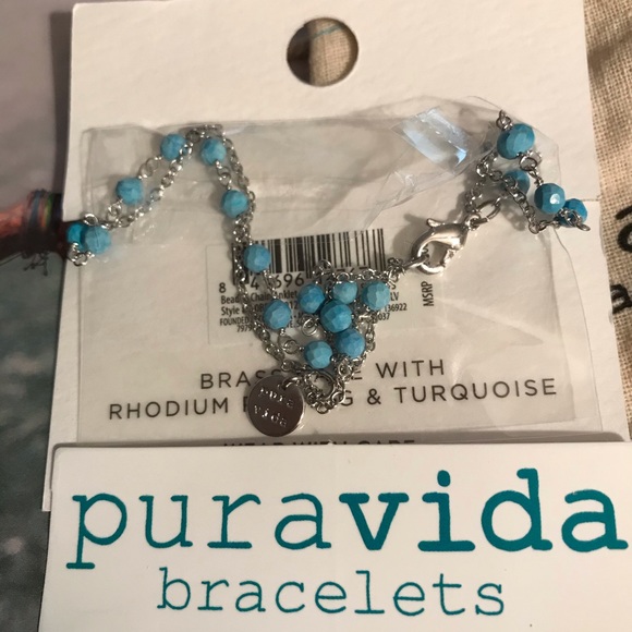 Pura Vida Beaded Chain Anklet!! - Picture 4 of 6